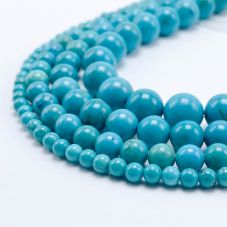 4/6/8/10mm Turquoise Round Beads