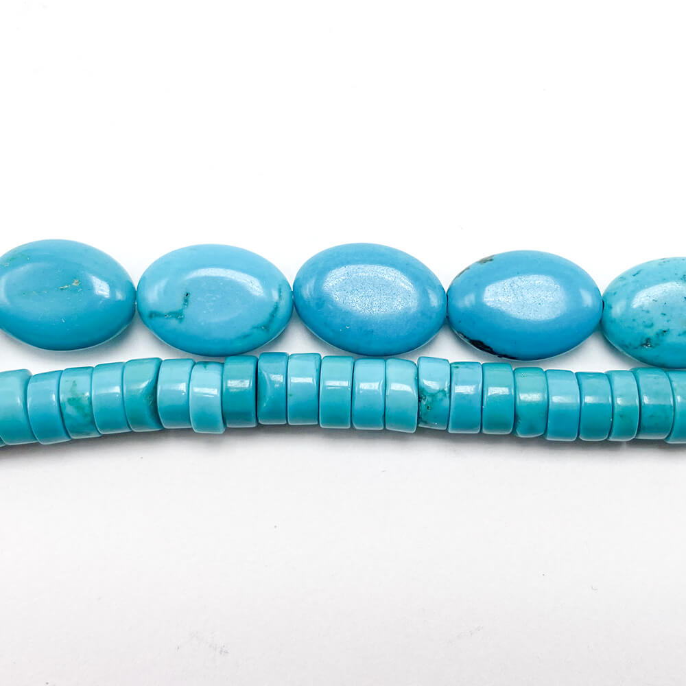 10*14mmTurquoise Oval Beads