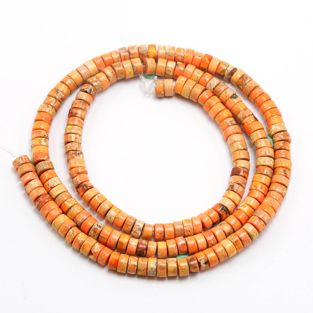 Imperial Jasper Heishi Beads