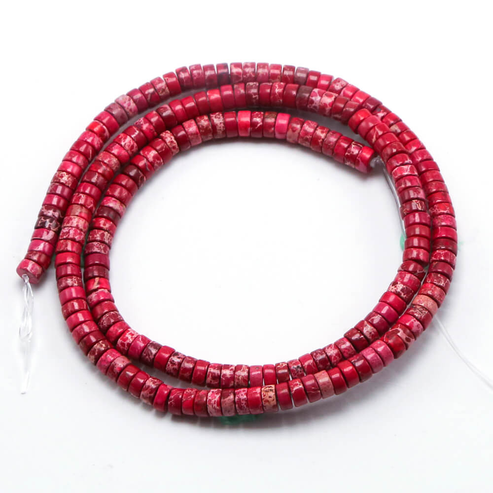 Imperial Jasper Heishi Beads