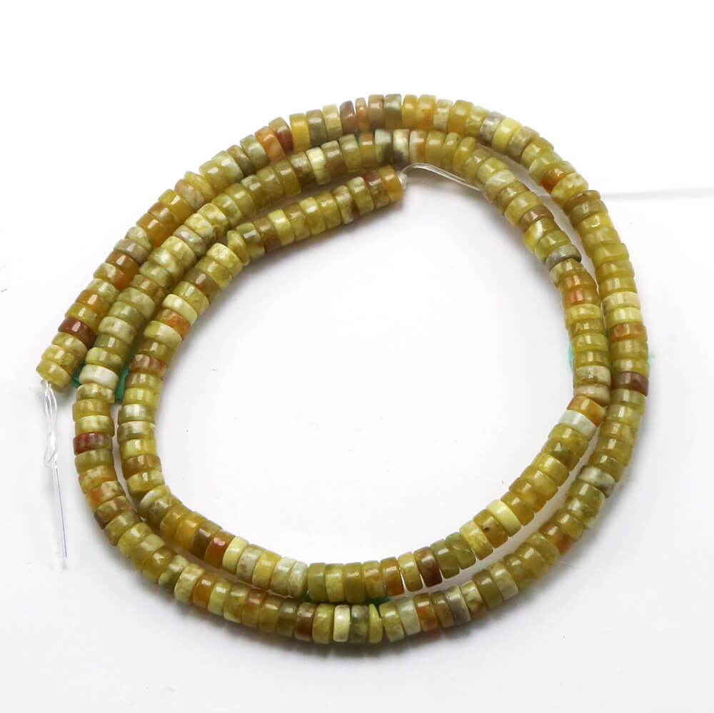 Gemstone Heishi Beads