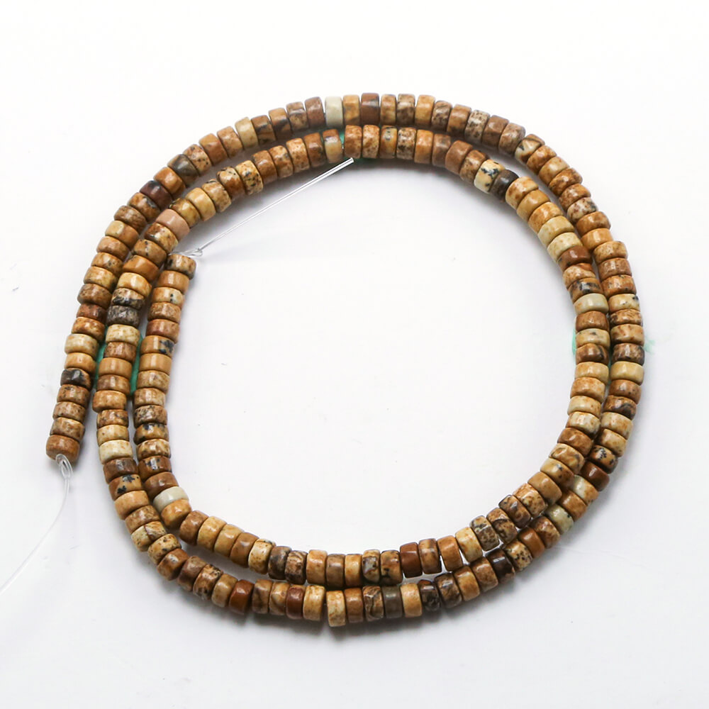 Gemstone Heishi Beads