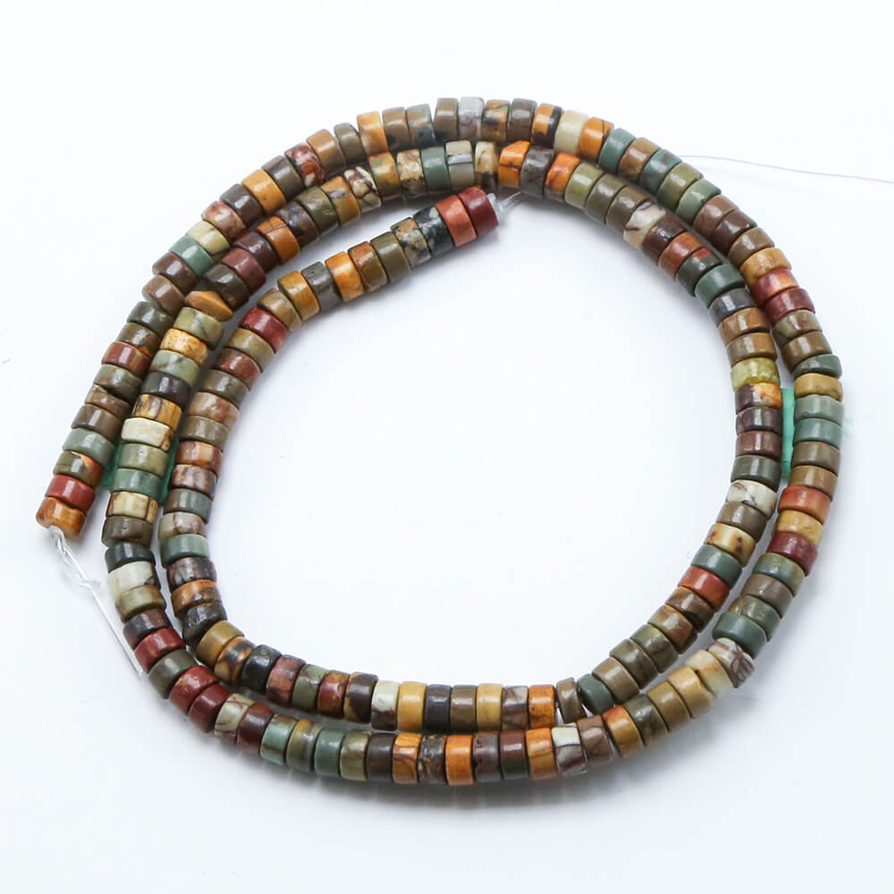 Gemstone Heishi Beads