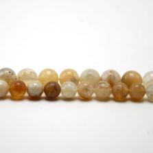 Yellow Opal Round Beads