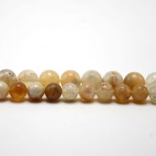 Yellow Opal Round Beads