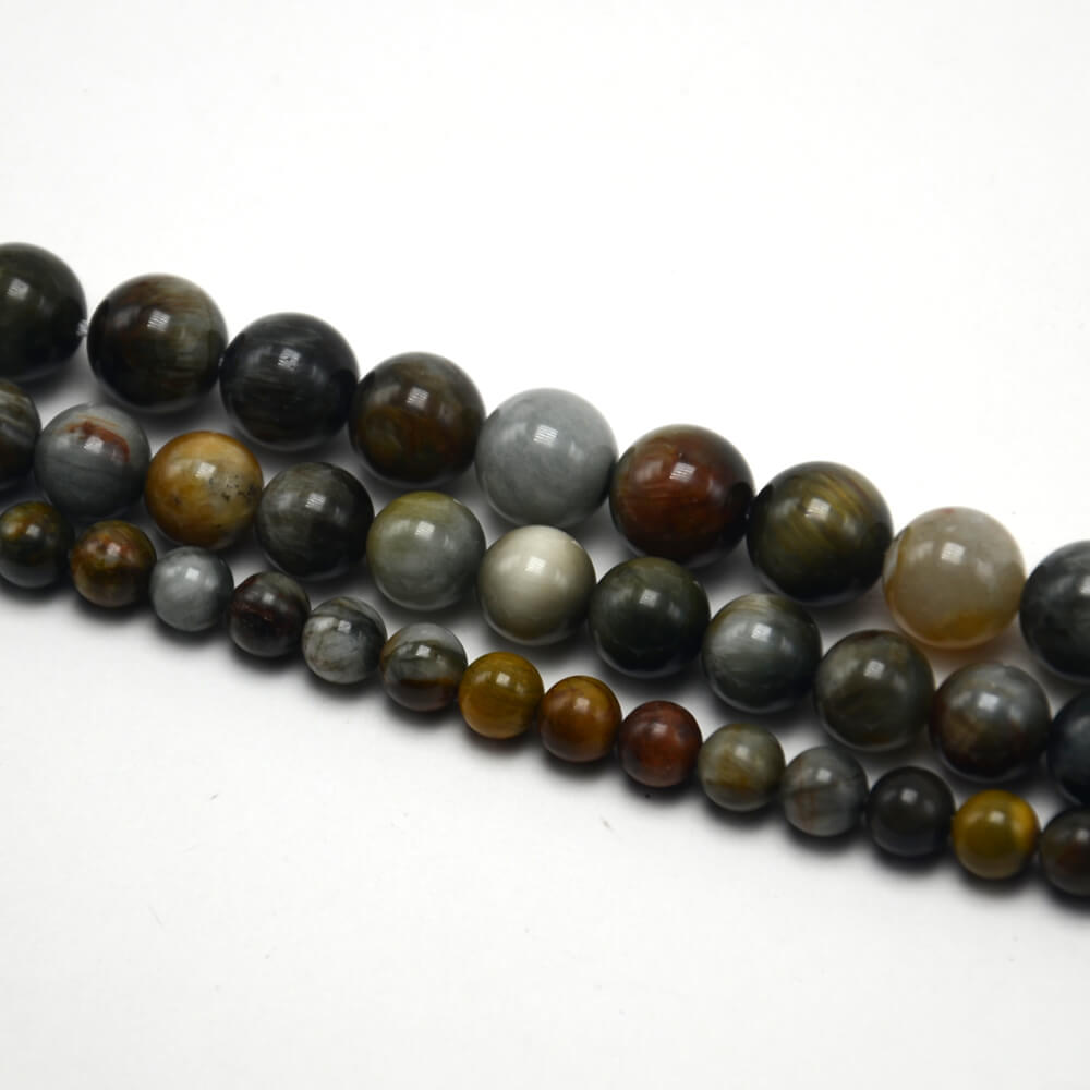 Hawk's eye Round Beads