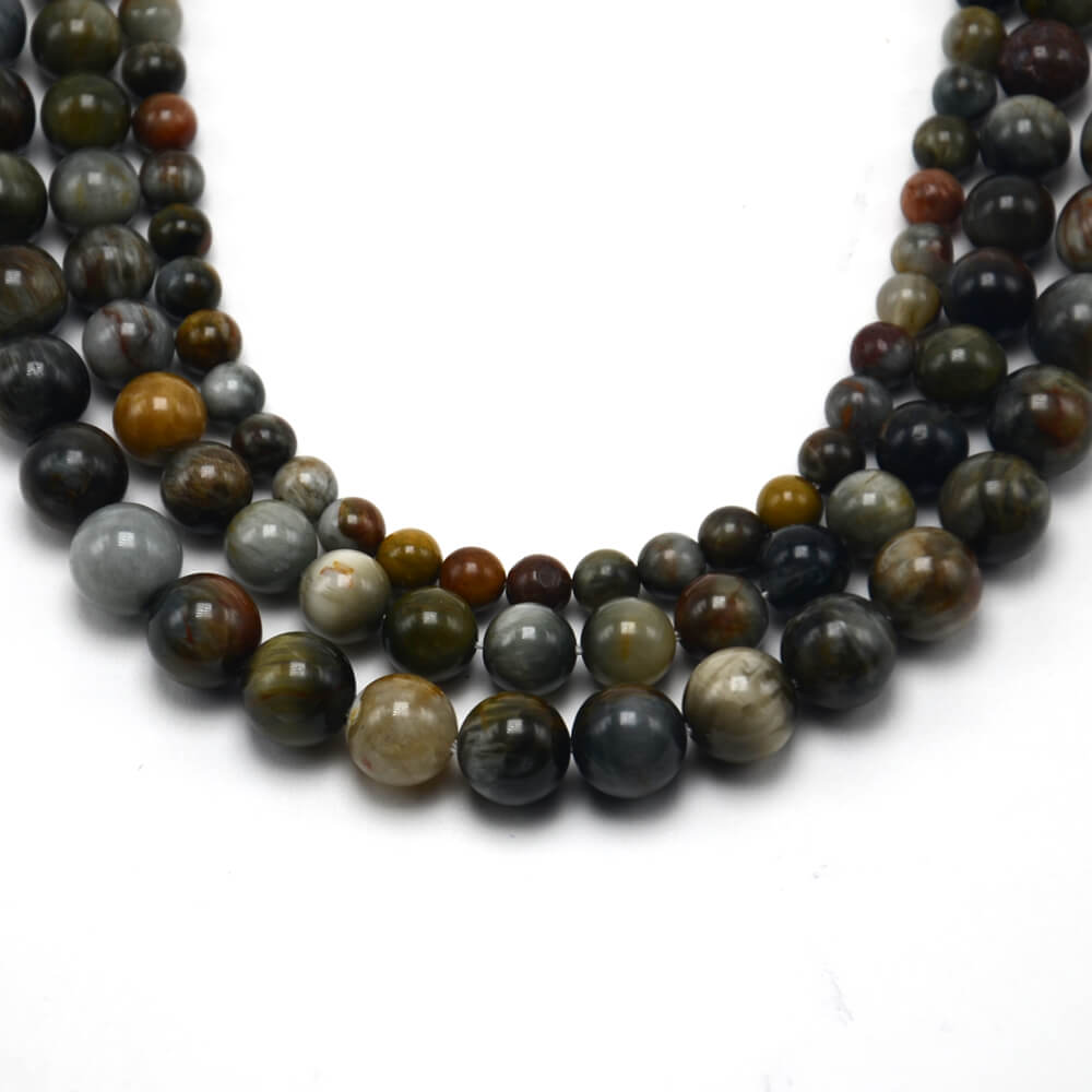 Hawk's eye Round Beads