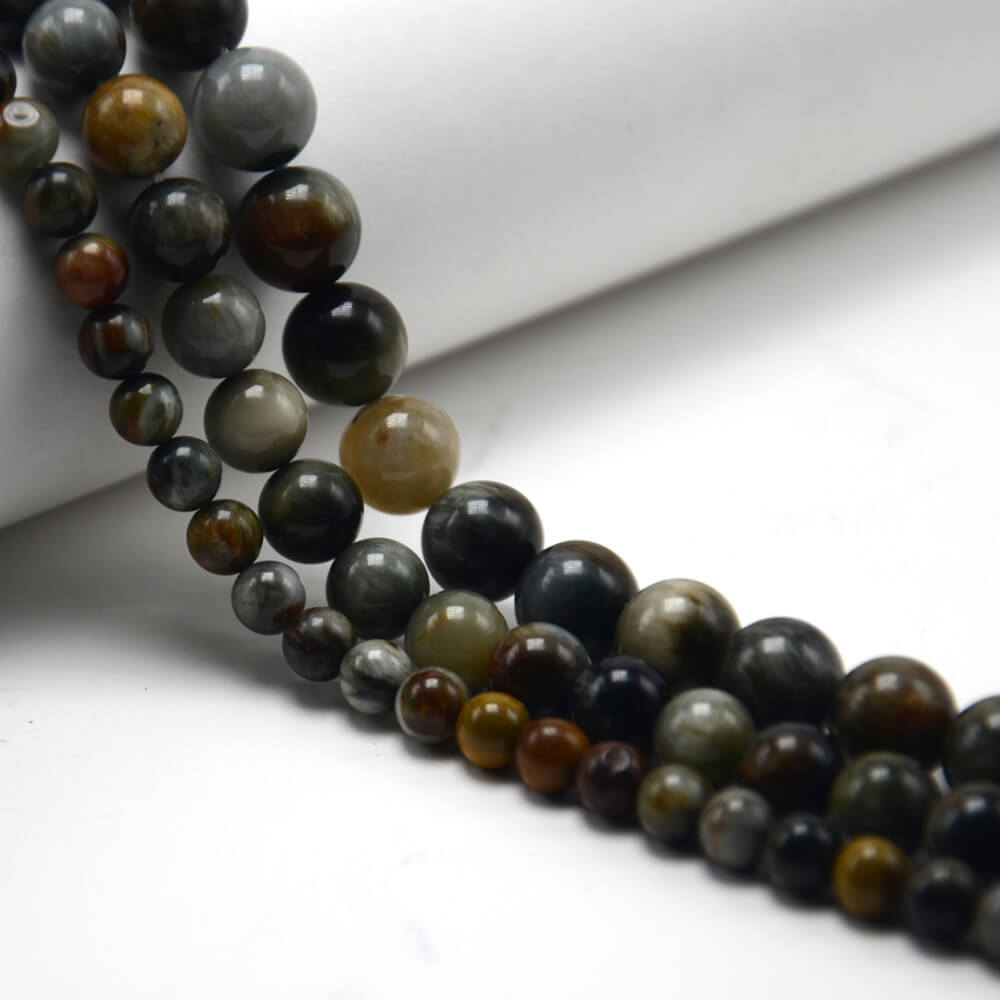 Hawk's eye Round Beads