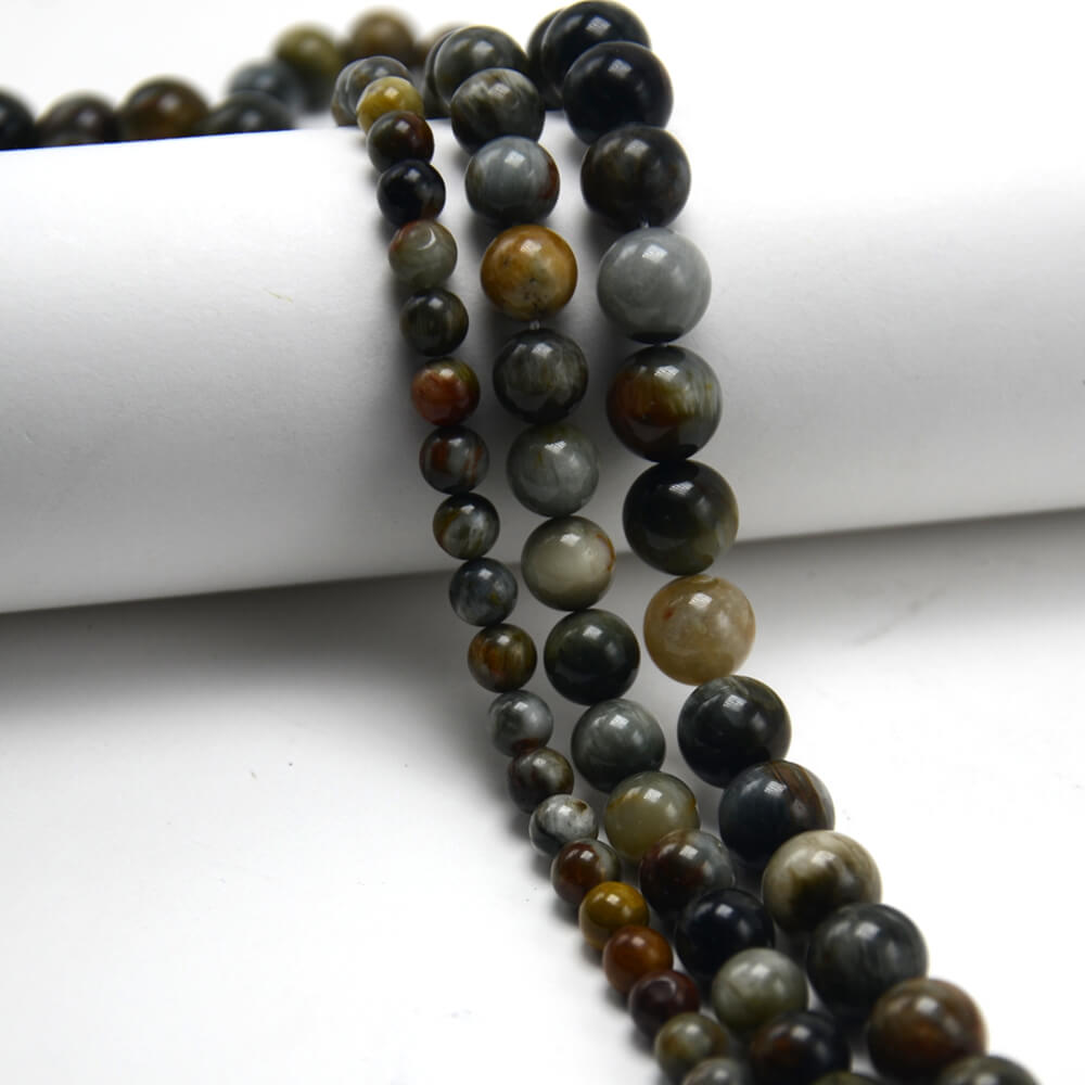 Hawk's eye Round Beads