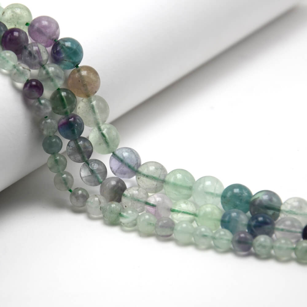 2023 wholesale Fluorite Round Beads manufacturer