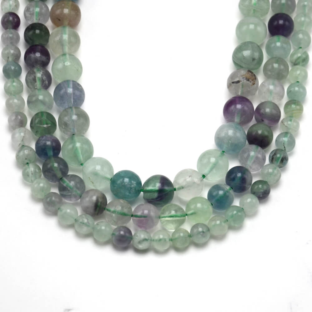 2023 wholesale Fluorite Round Beads manufacturer