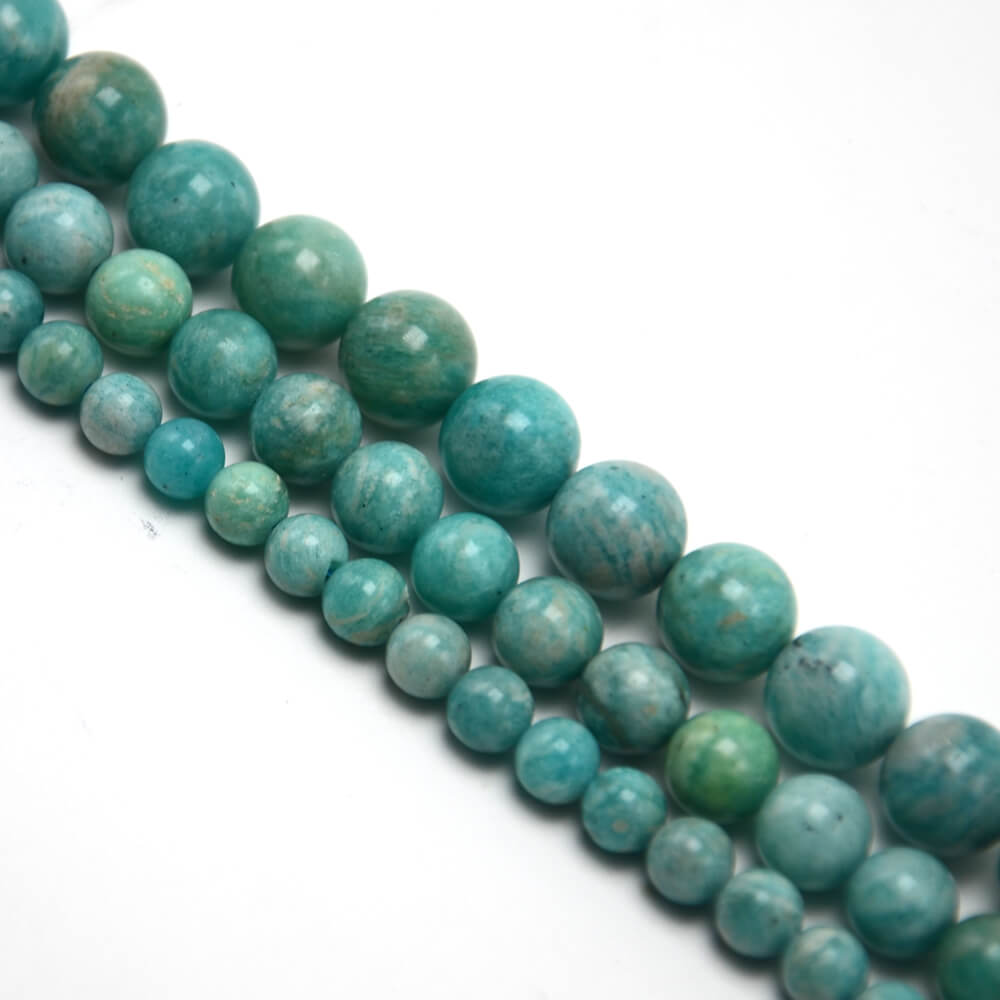 Grade A Amazonite Round Beads