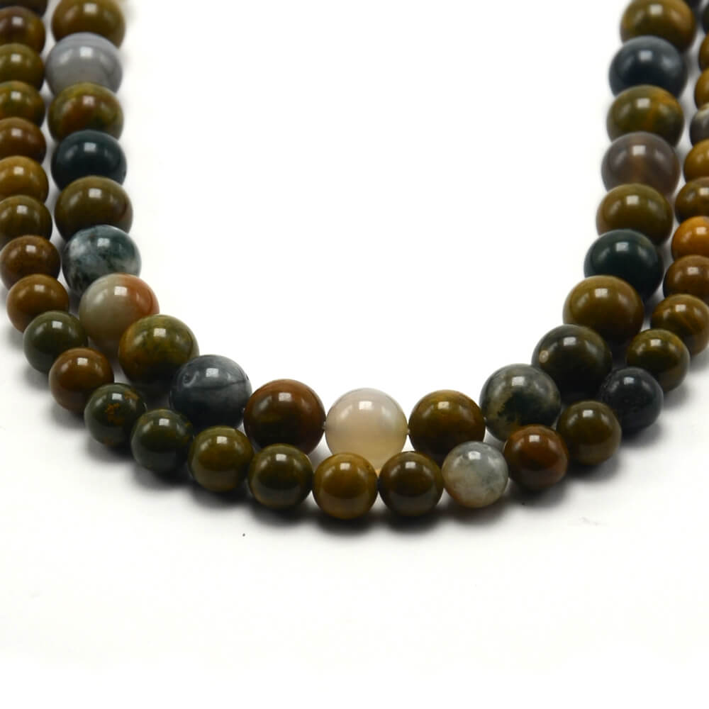 2023 wholesale Ocean Jasper Round Beads manufacturer