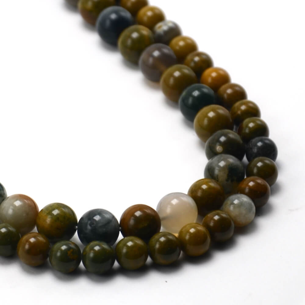 2023 wholesale Ocean Jasper Round Beads manufacturer