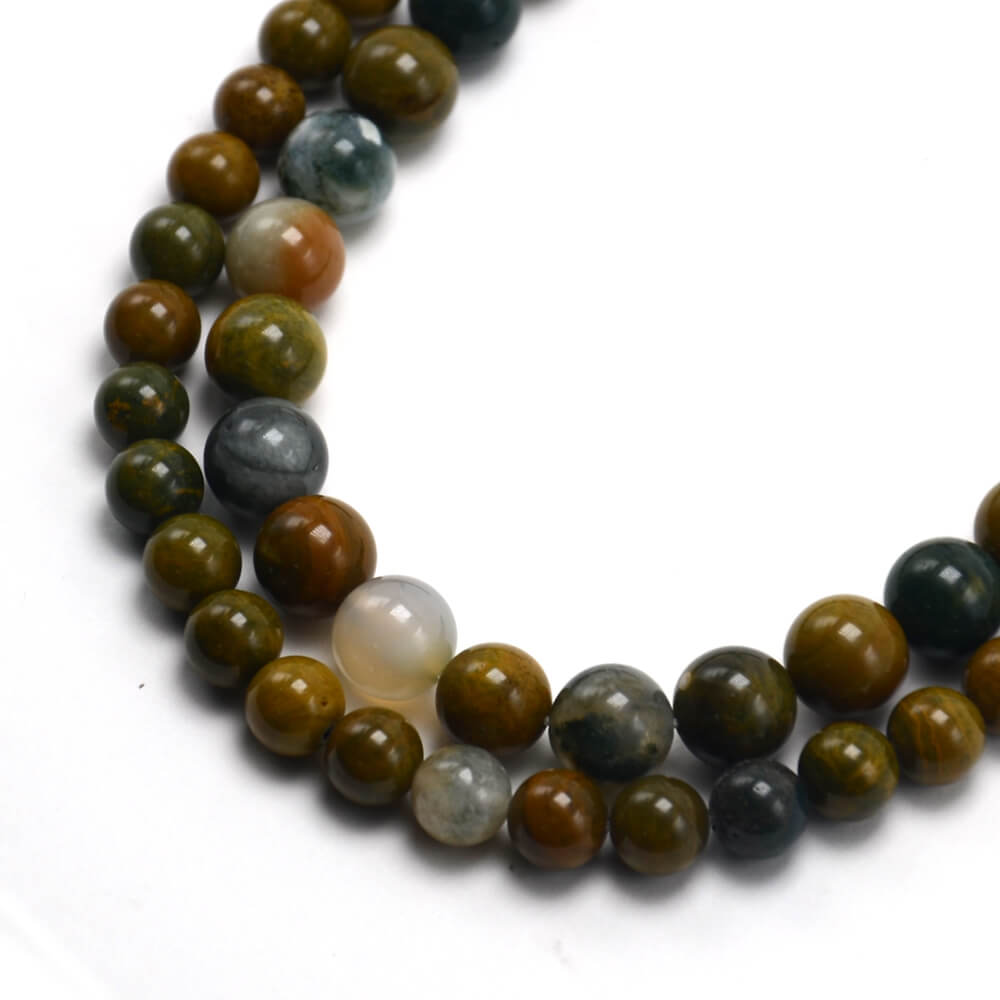 2023 wholesale Ocean Jasper Round Beads manufacturer