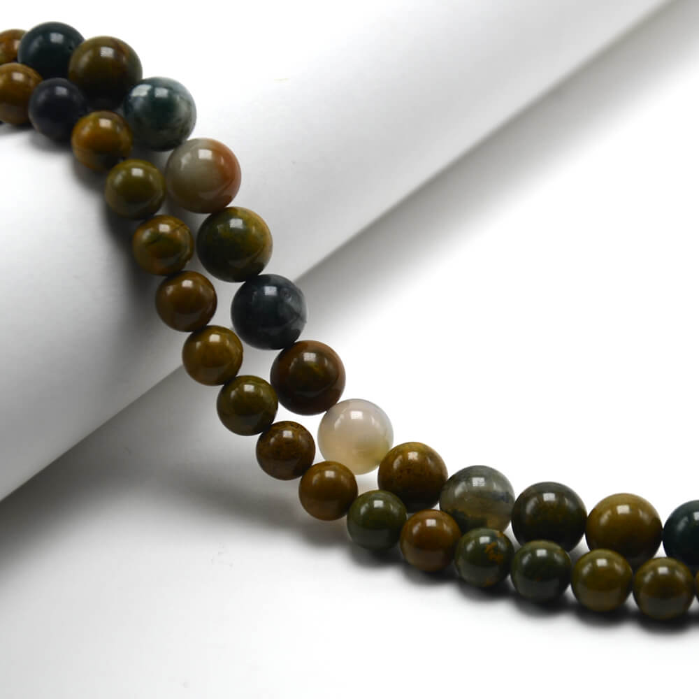 2023 wholesale Ocean Jasper Round Beads manufacturer