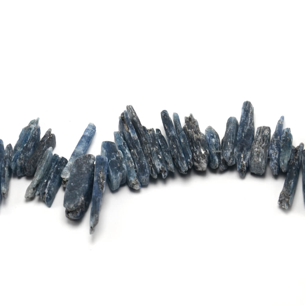 Wholesale Kyanite Tooth Beads Strands – Natural Stone Spike Pendant Beads 18–40mm (16 Inch)