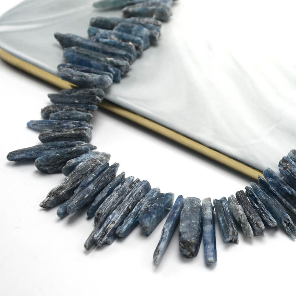 2023 natural stone Kyanite Tooth Beads manufacturer