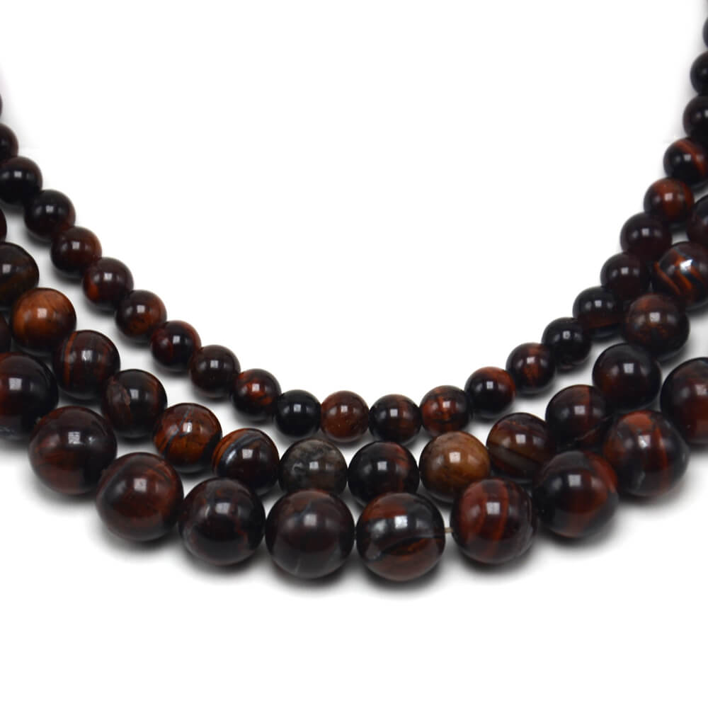 2023 wholesale Red Tigereye Round Beads