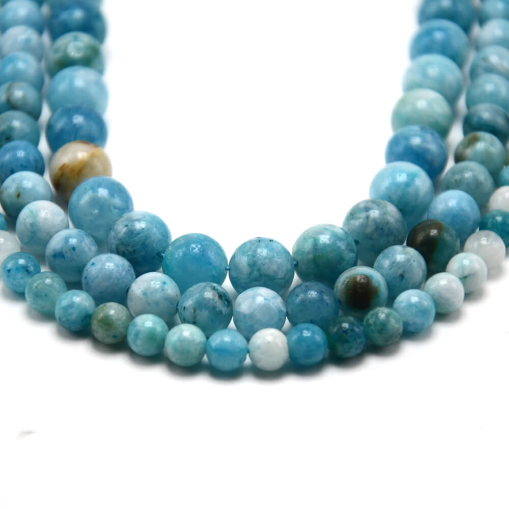 Hemimorphite Round Beads