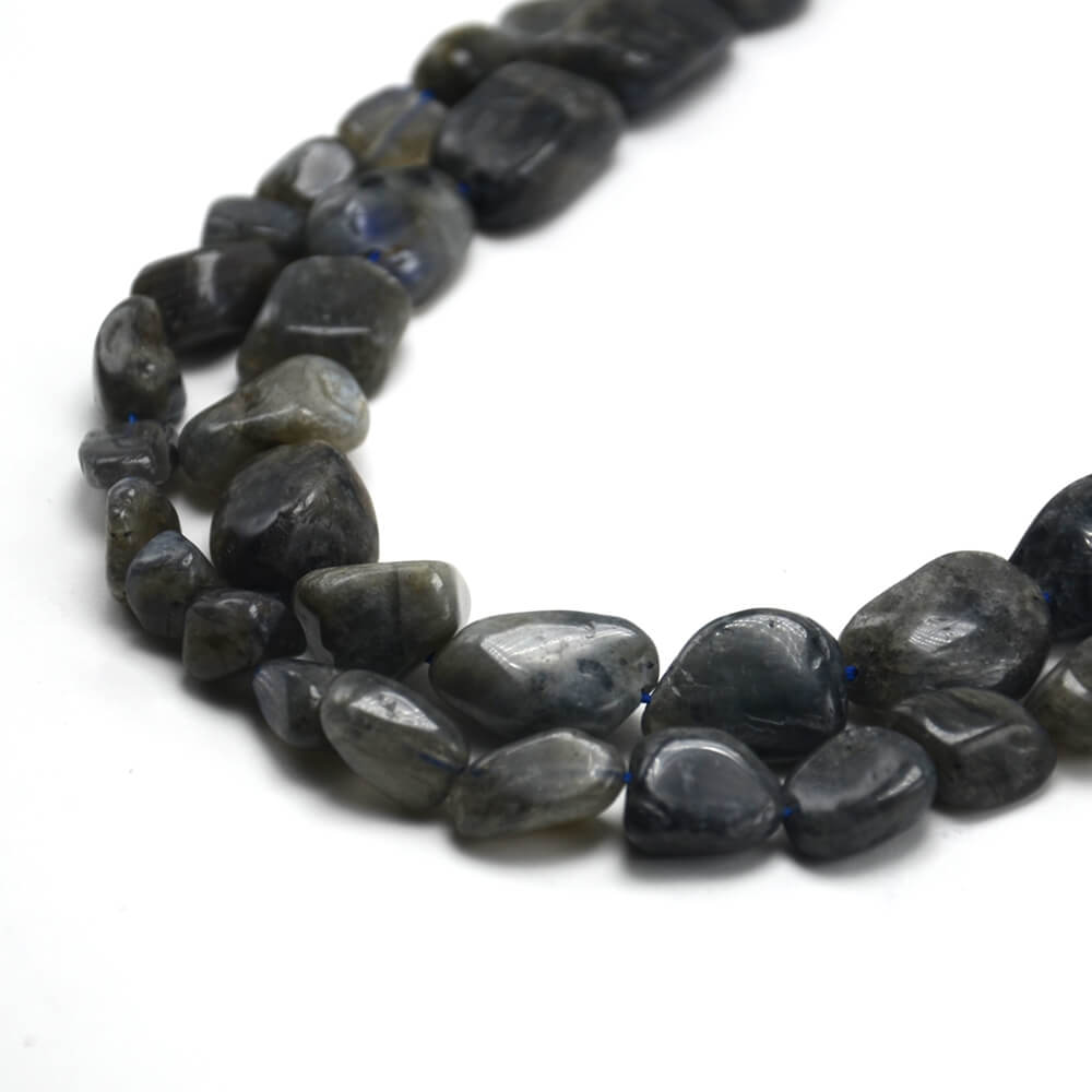 Labradorite Tooth Beads