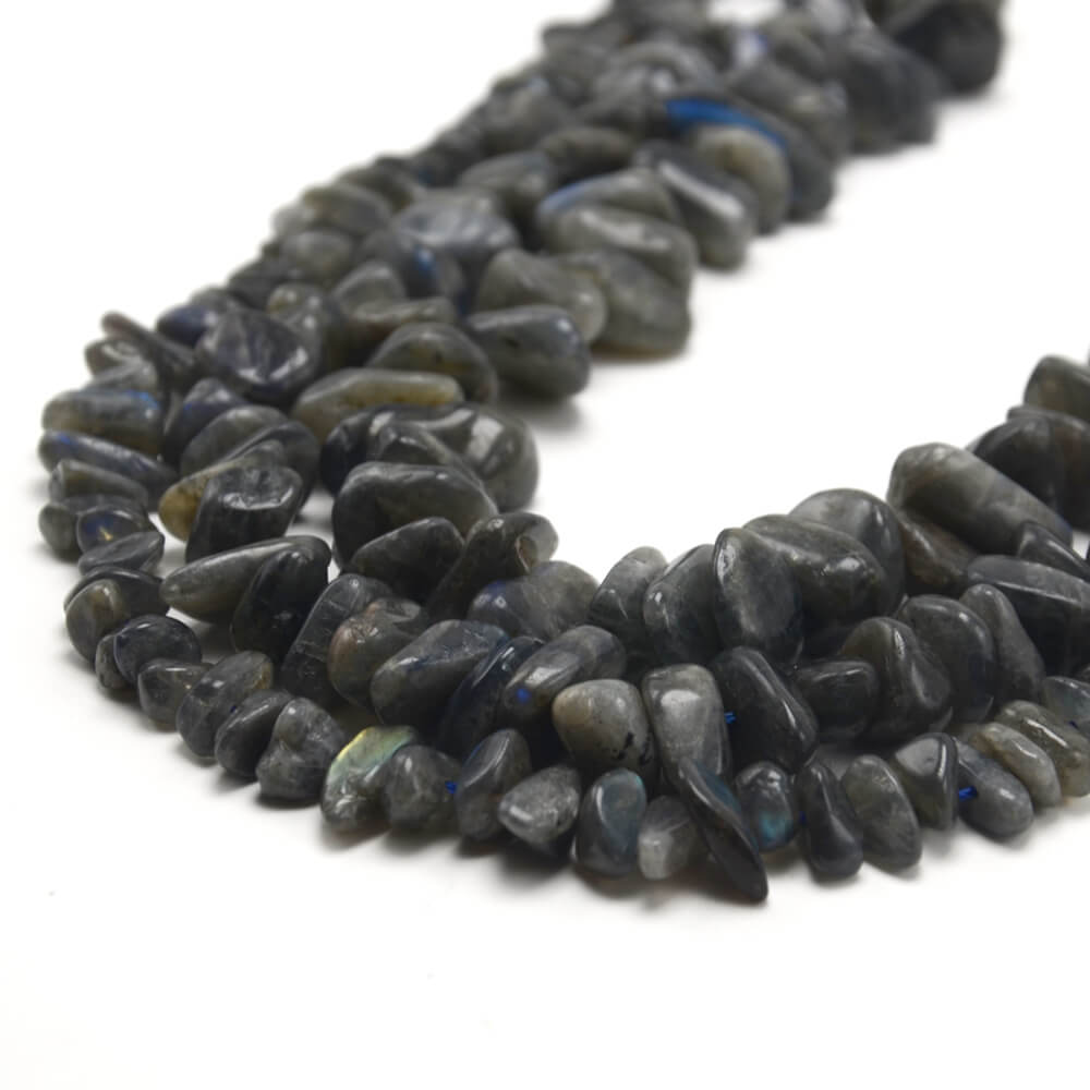 Labradorite Tooth Beads Beads