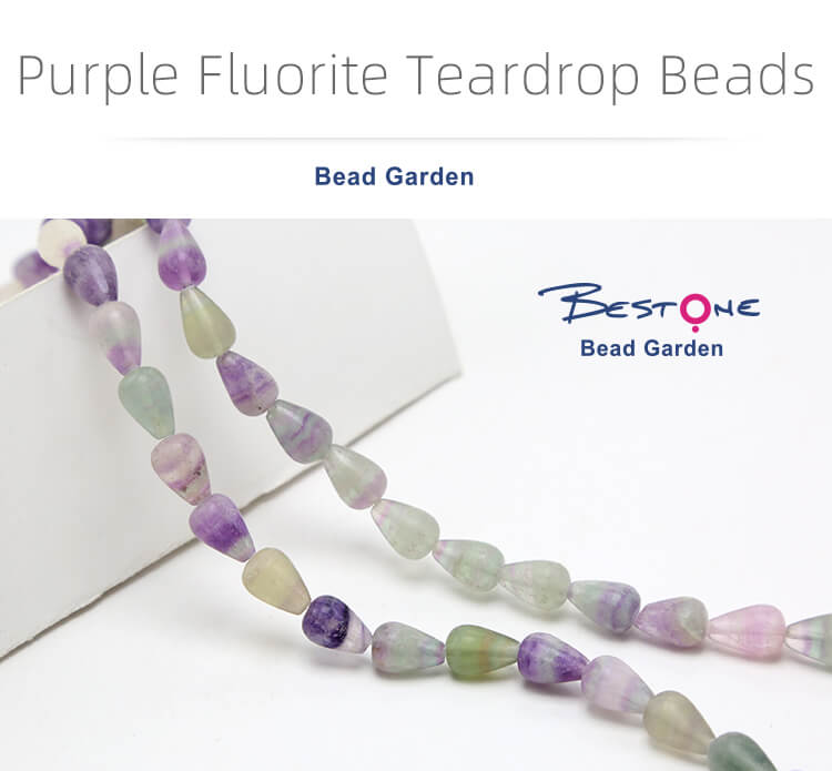 Purple Fluorite Beads