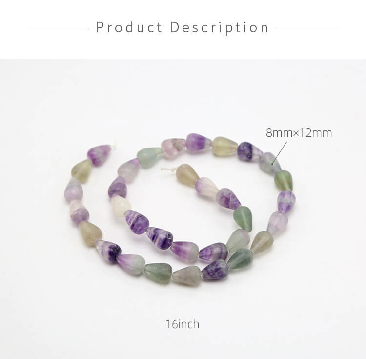 Purple Fluorite Beads