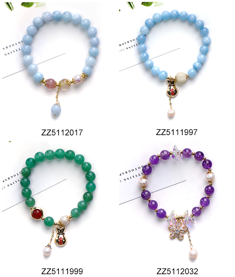 Hot Sale Natural Green Aventurine Gemstone Jewelry Handmade Custom Bracelet for Women