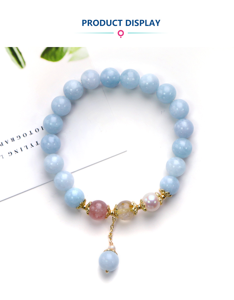 Hot Sale Natural Green Aventurine Gemstone Jewelry Handmade Custom Bracelet for Women