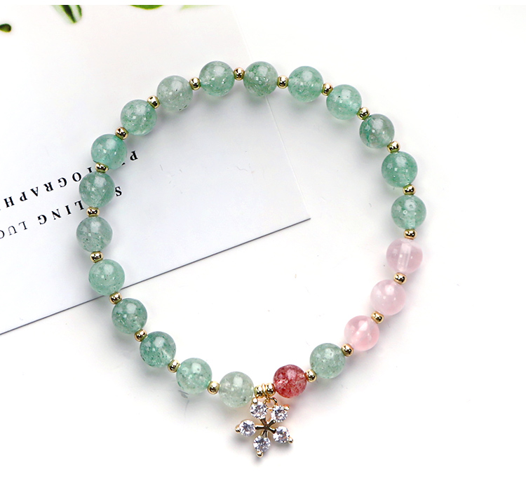 Hot Sale Natural Green Aventurine Gemstone Jewelry Handmade Custom Bracelet for Women
