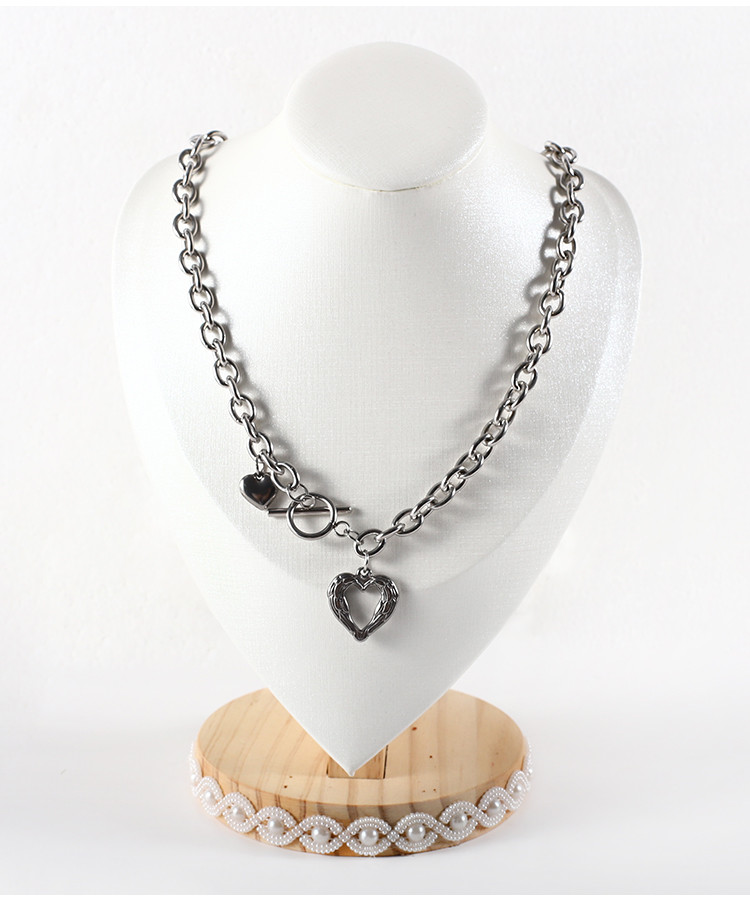 New Arrival 304 Stainless Steel Chain Charms Necklace