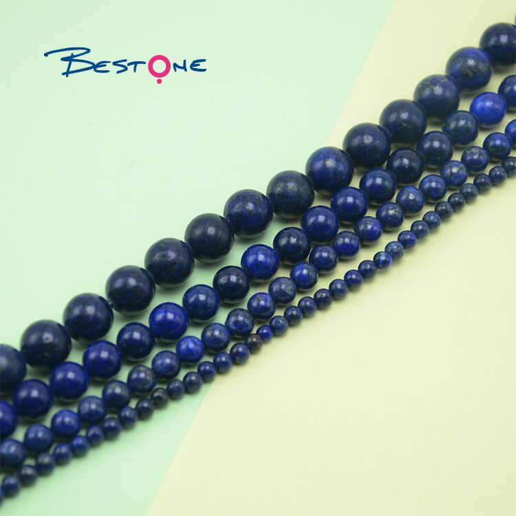Hot Sell 4/6/8/10mm Lapis Round Natural Stone Beads for DIY Jewelry Making