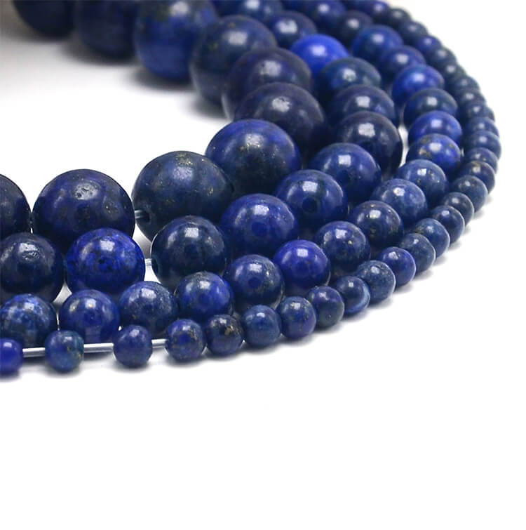 Hot Sell 4/6/8/10mm Lapis Round Natural Stone Beads for DIY Jewelry Making