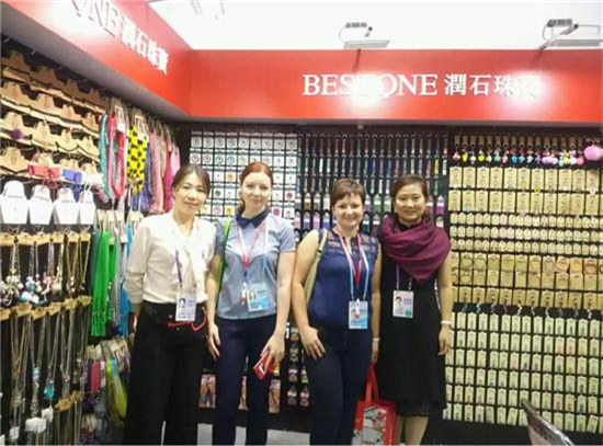 Bestone Team attend the 120 Canton Fair, with new fashion jewelry show-up