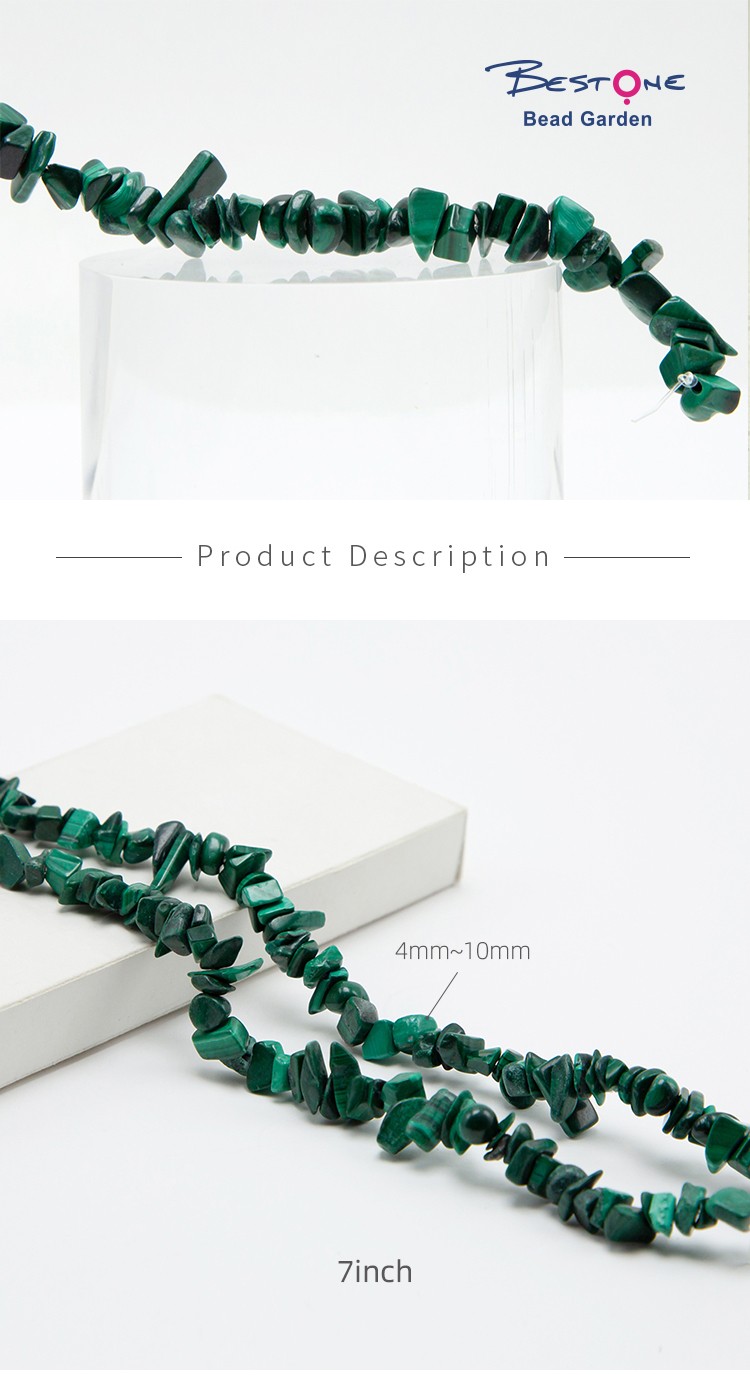 4-10mm Imitation Malachite Chips