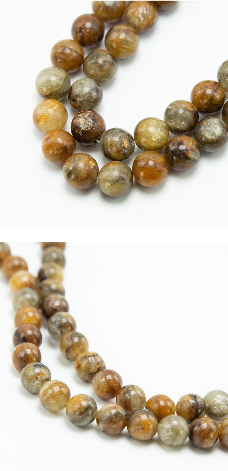 8mm Phlogopite Round Bead