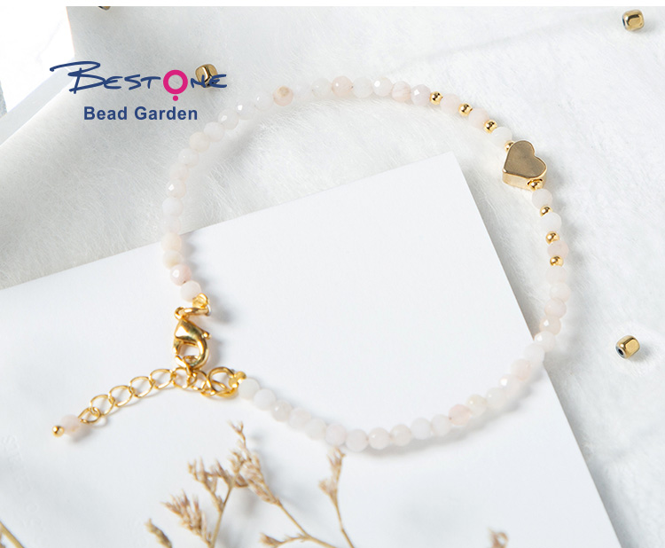 Bestone 3mm Pink Auenturine Bracelet