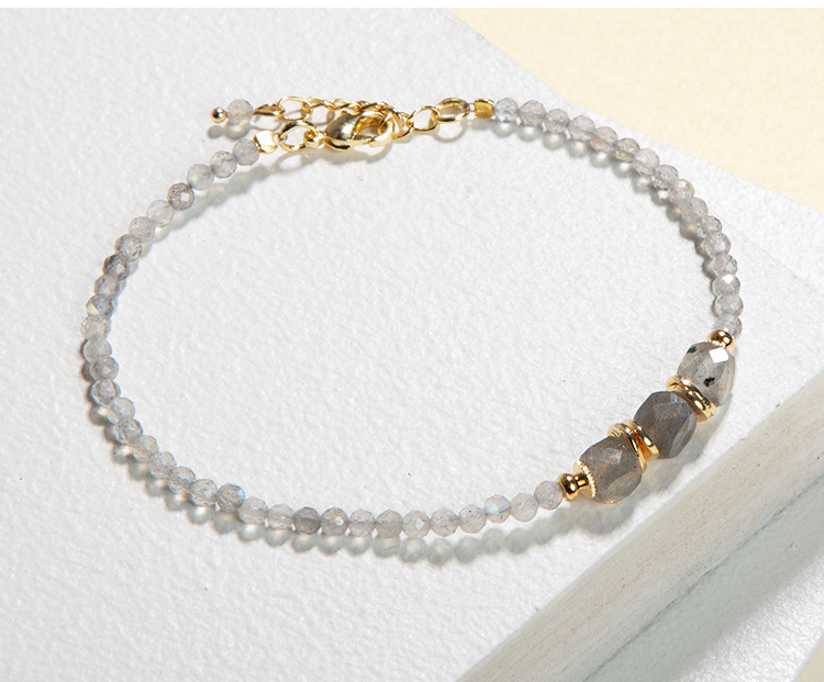 Bestone  3mm Labradorite Bracelet