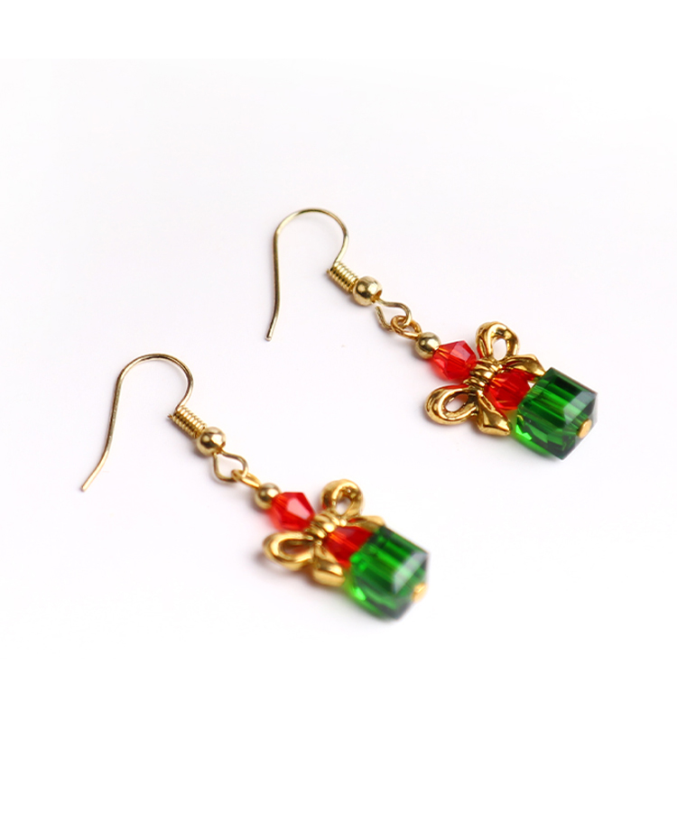 Christmas Acrylic jingle bell Earrings