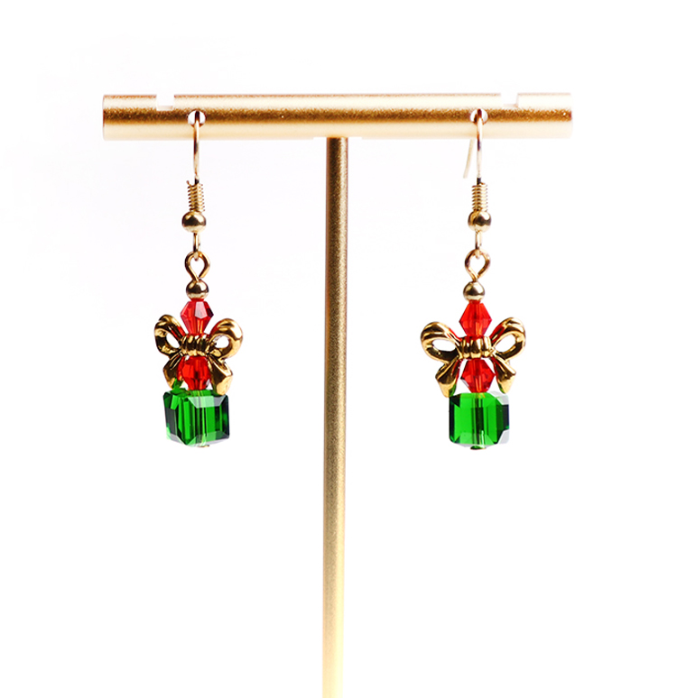 Christmas Acrylic jingle bell Earrings