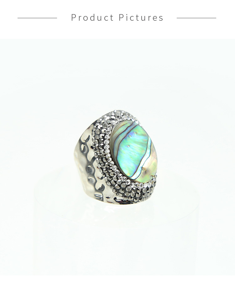 Abalone Shell Ring