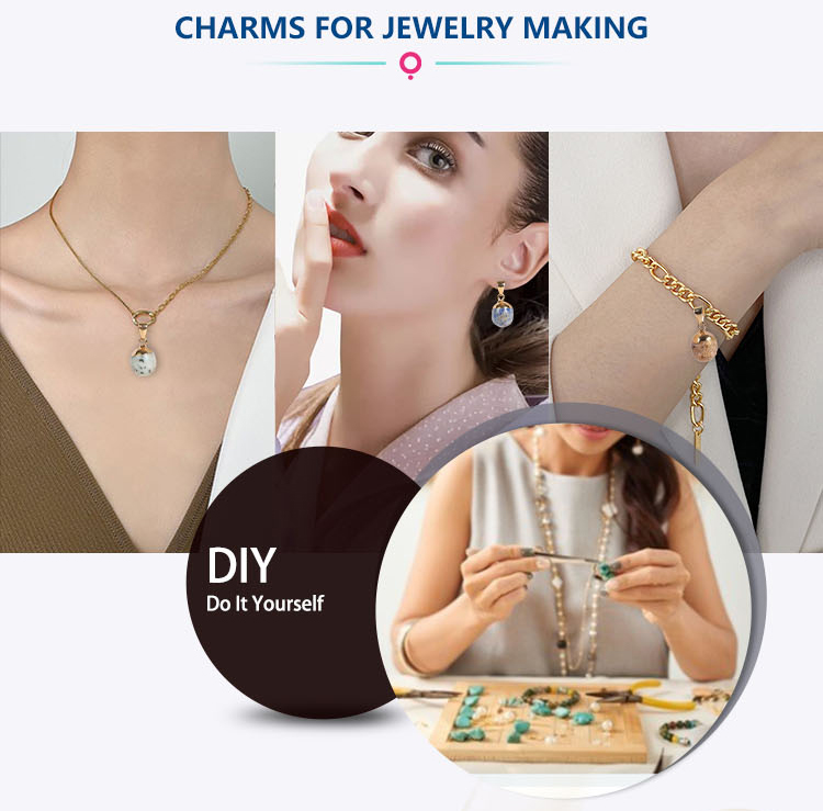 Round Shape Pendant Charm