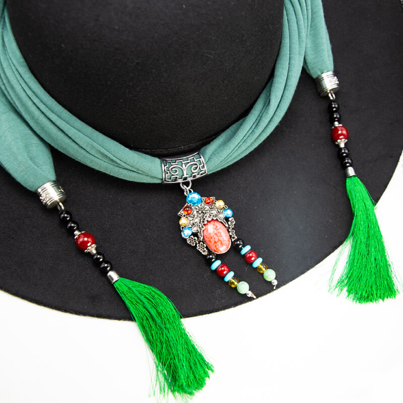 Women Scarf Necklace