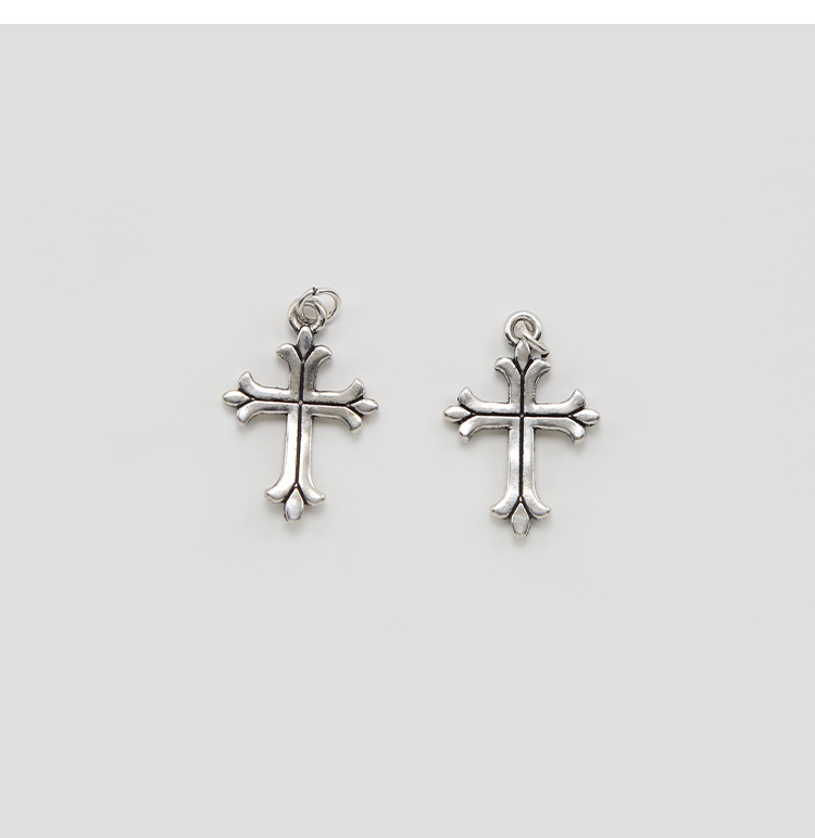 Cross Antique Silver Charm