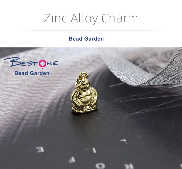 14K Real Gold Plated Charm
