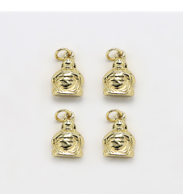 14K Real Gold Plated Charm