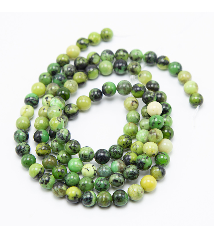 Chrysoprase Round Beads