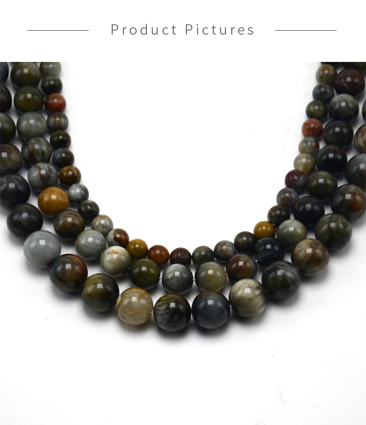 Hawk's eye Round Beads