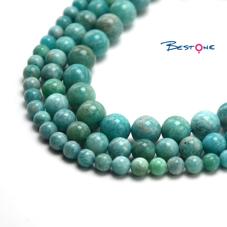 Grade A Amazonite Round Beads